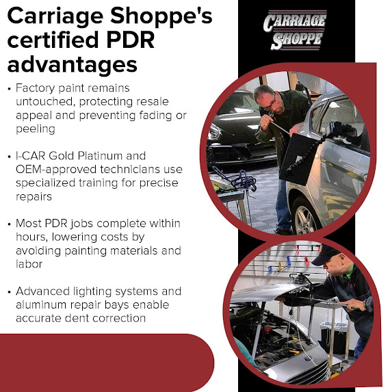 Carriage Shoppe Delivers Reliable PDR Services Backed by Trained Experts